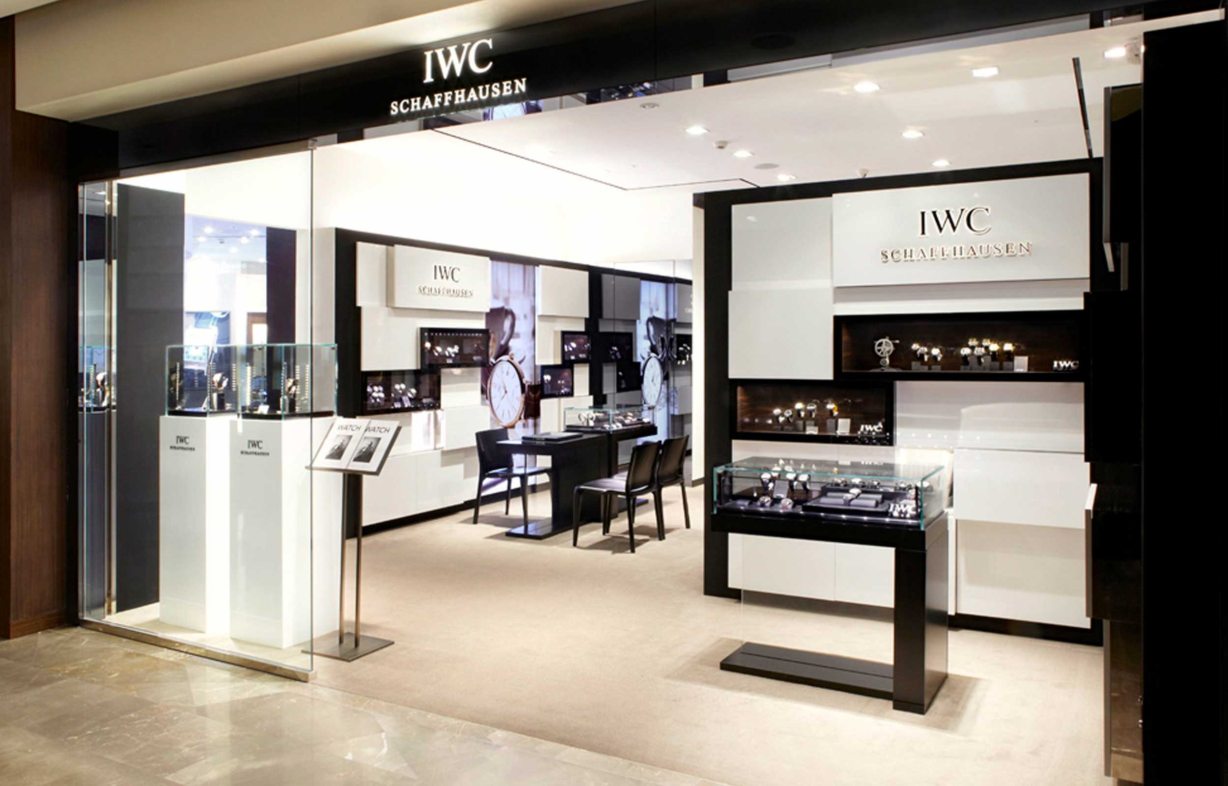 IWC Schaffhausen Shop in Shop Seoul MACH Architecture